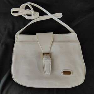 Liz Clairborne White Leather Crossbody